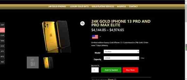 价值3万元的iPhone13ProMax开箱，24K纯金接受定制，但依然有遗憾