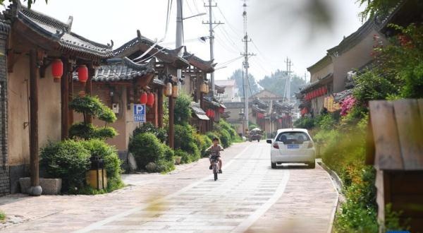 河南长垣：美丽乡村引游人