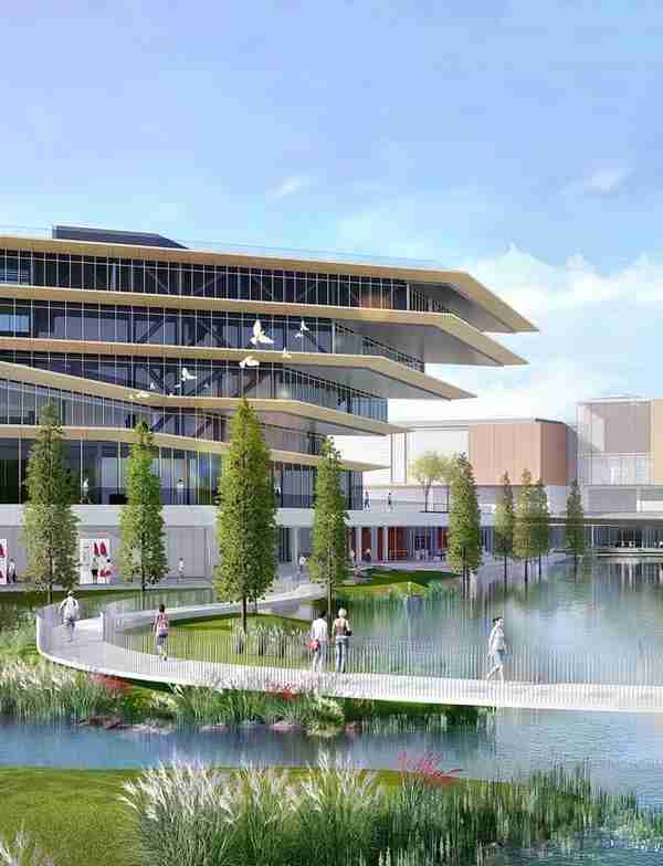 长沙爱尔国际眼健康科技产业园景观方案 / 阿普贝思景观设计