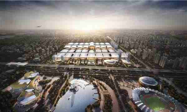 武汉天河国际会展中心今日正式开工