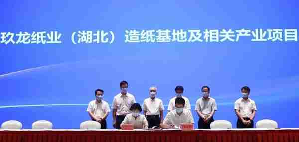 计划总投资125亿元 玖龙纸业（湖北）浆纸基地项目签约落户监利
